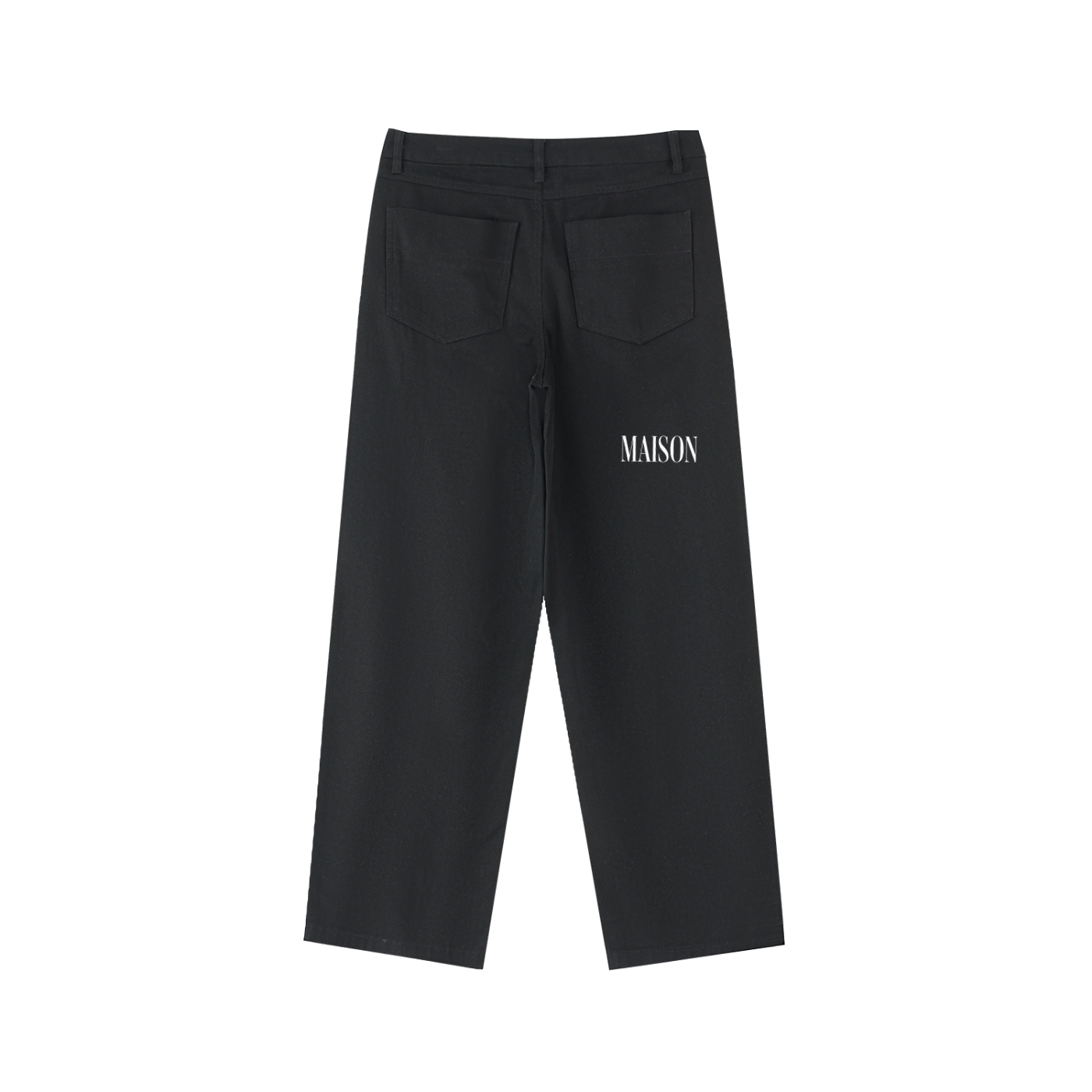 Heavyweight Cotton Straight-Leg Pants