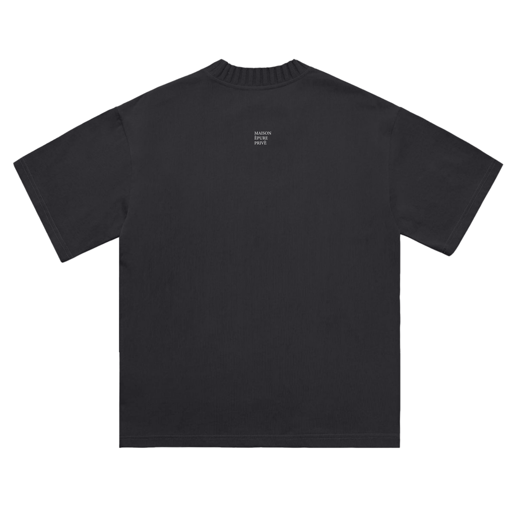 Heavyweight Knitted Round Neck T-Shirt