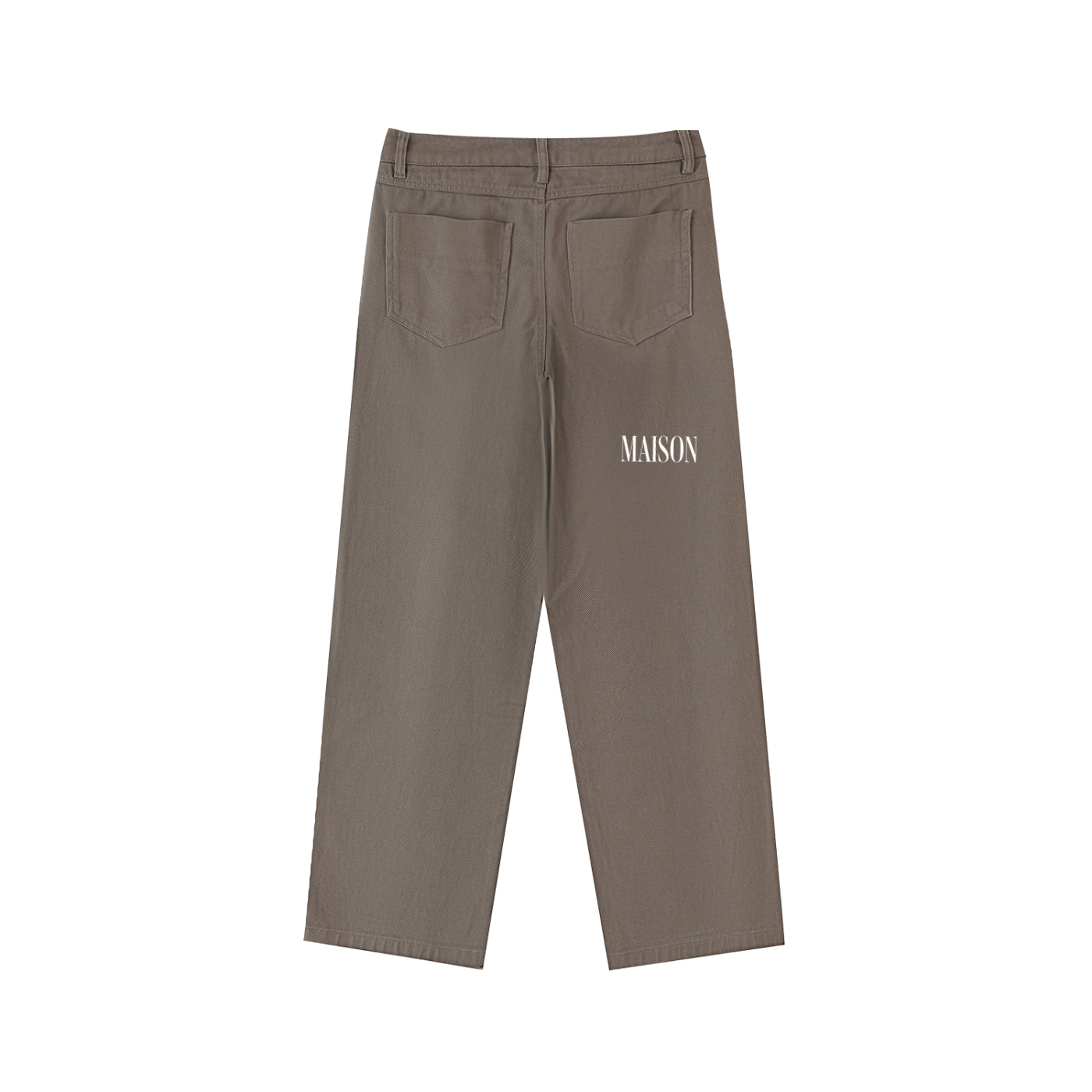 Heavyweight Cotton Straight-Leg Pants
